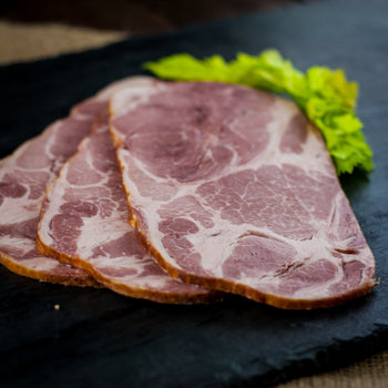 Sugar Cured Shoulder Bacon