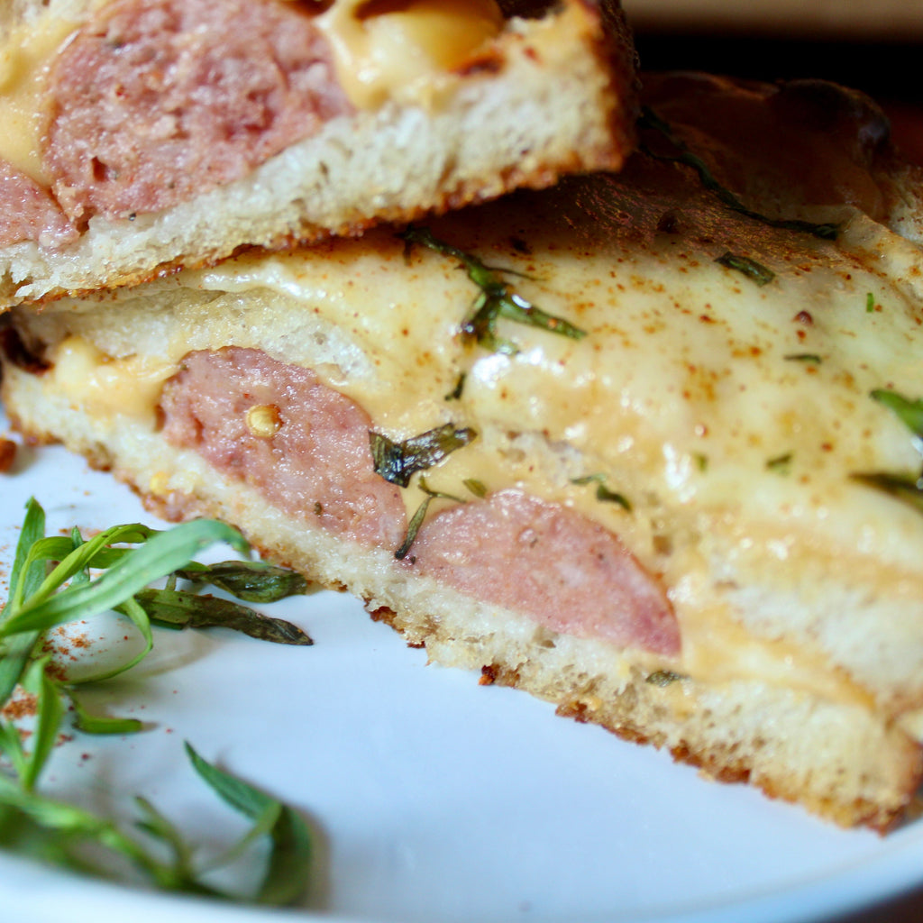 Andouille Croque Monsieur