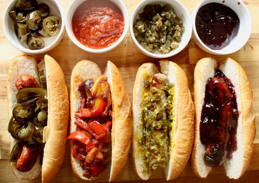 Brat and Condiment Pairing Recipe