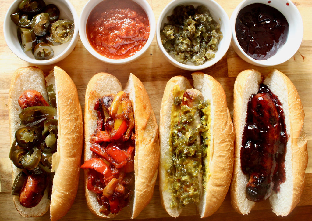 Brat and Condiment Pairing Recipe
