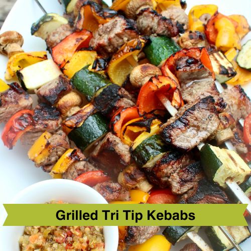Grilled Tri Tip Kebab Recipe