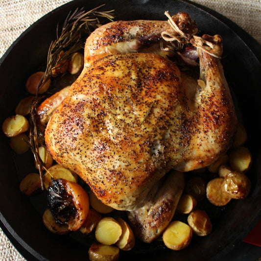 Lemon Pepper Roasted Chicken