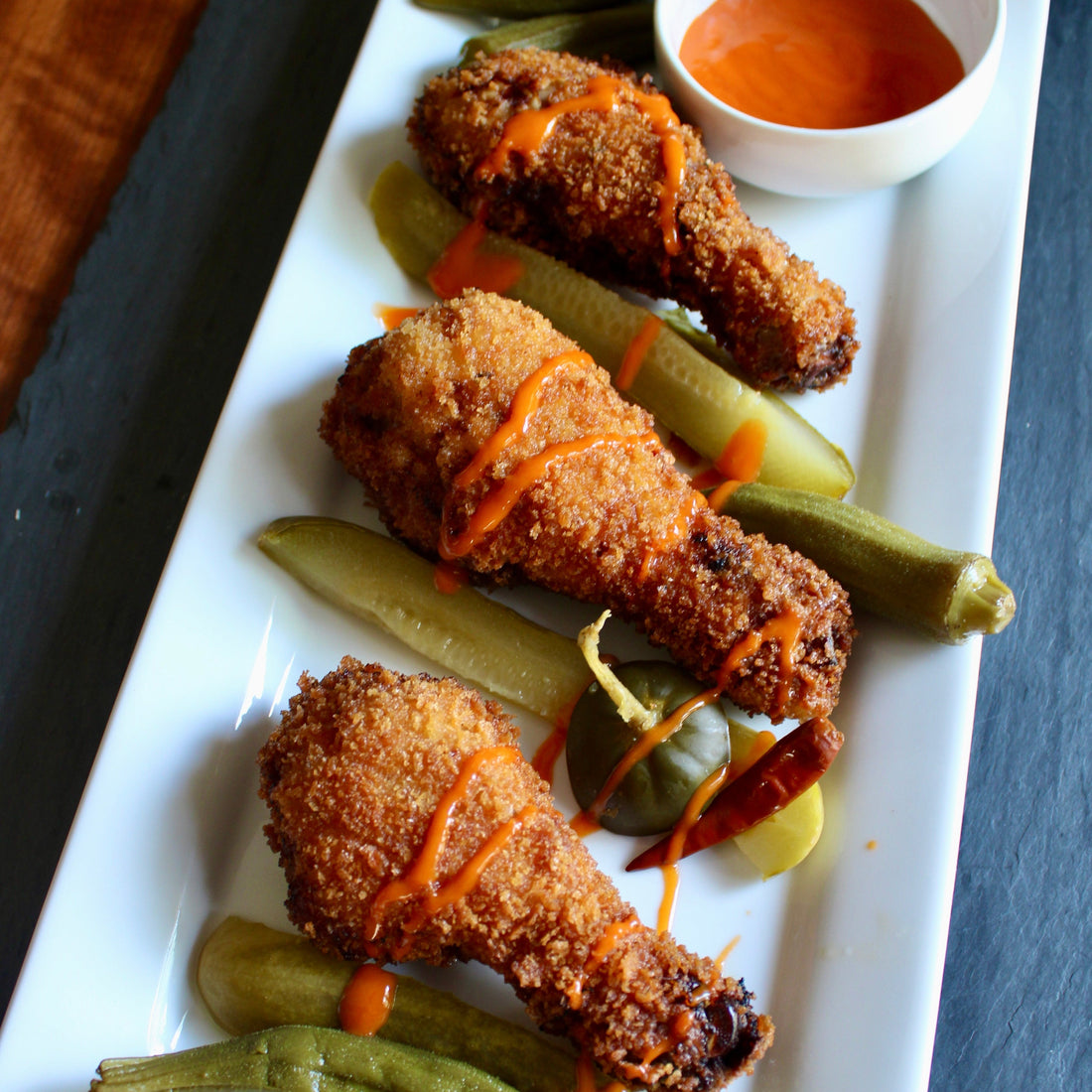 Pickle Brined Fried Chicken