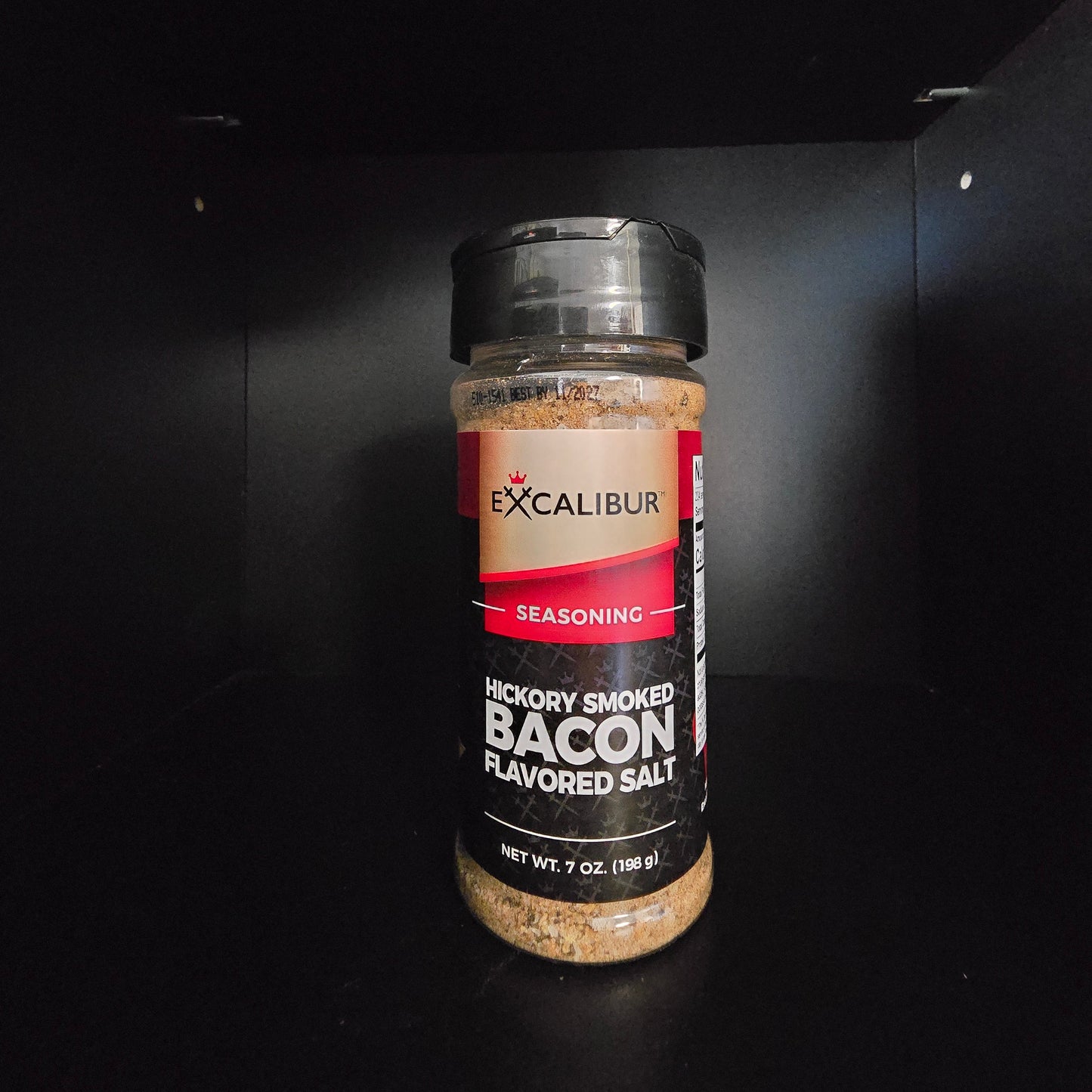 HICKORY SMOKED BACON SALT LABEL