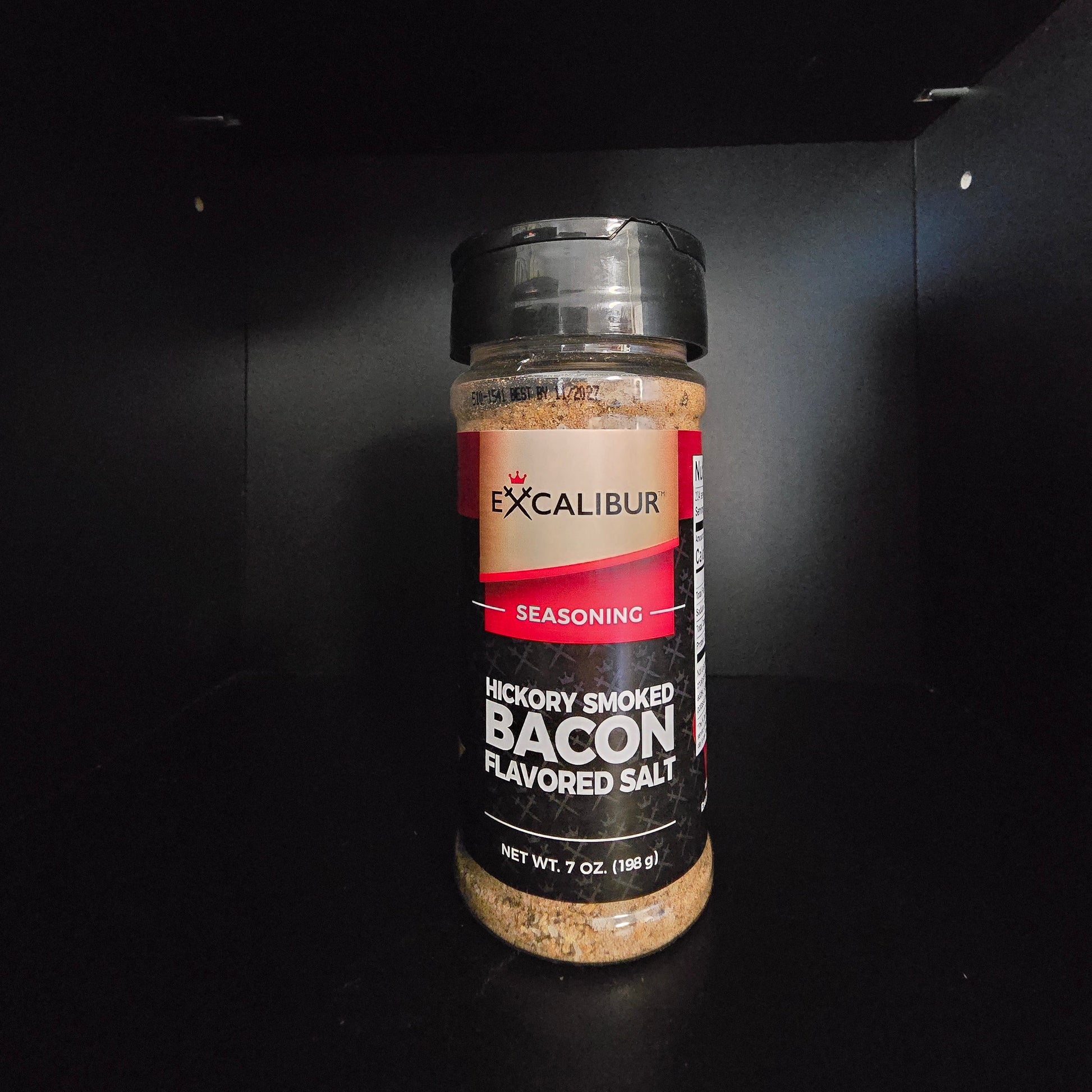 HICKORY SMOKED BACON SALT LABEL