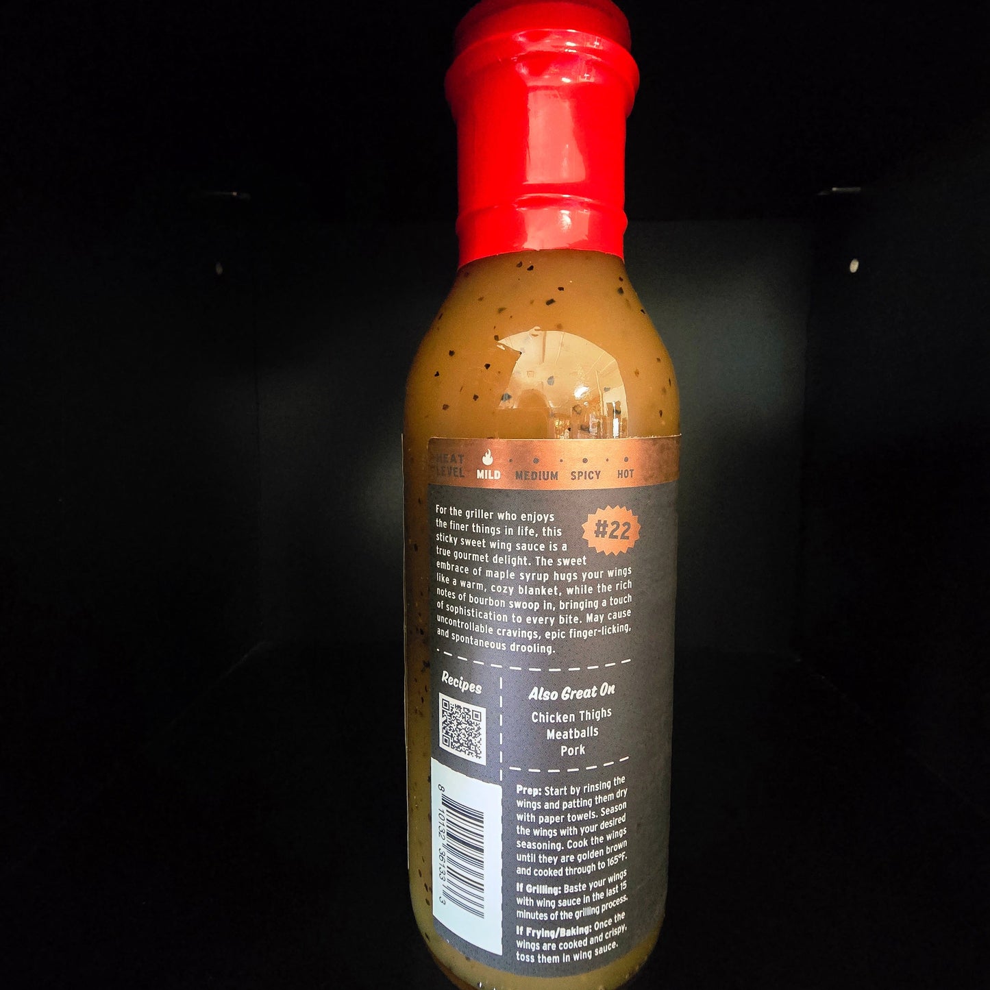 MAPLE BOURBON WING SAUCE DESCRIPTON