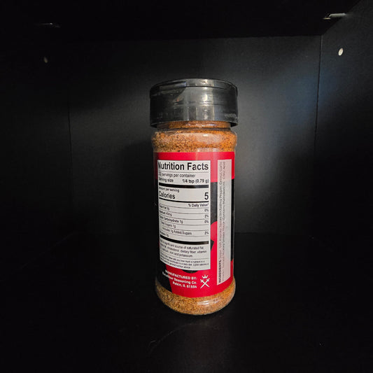 SMOKEHOUSE BBQ NUTRITION LABEL