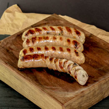 Mushroom and Swiss Bratwurst