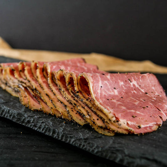 Smoked Shaved Pepper Beef