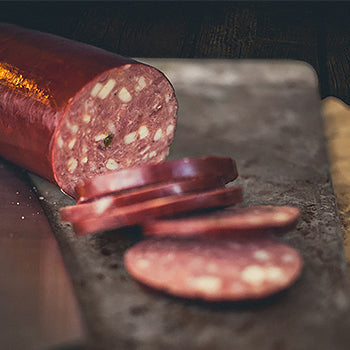 Summer Sausage with Jalapenos and Pepperjack Cheese