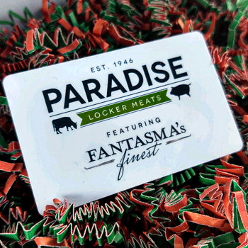 Paradise Locker Gift Card